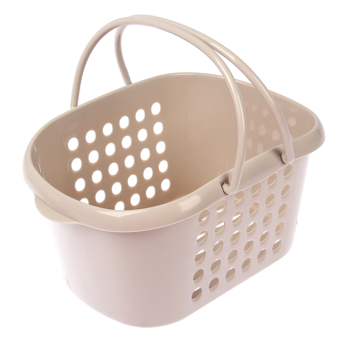 Корзинка универсальная "Прямоугольник" с ручками, цвет МИКС