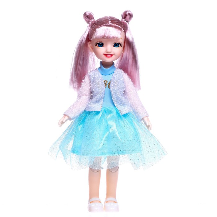 фото Кукла шарнирная «кэтти» в платье