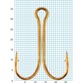 

Крючок двойной SIWEIDA "SCORPION" DOUBLE №2/0BR (30шт.)