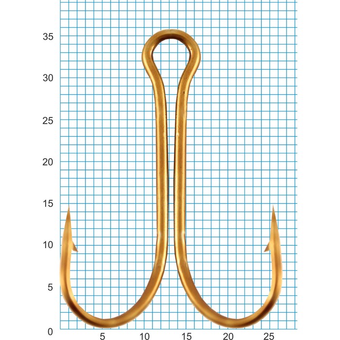 фото Крючок двойной siweida "scorpion" double №2/0br (30шт.)