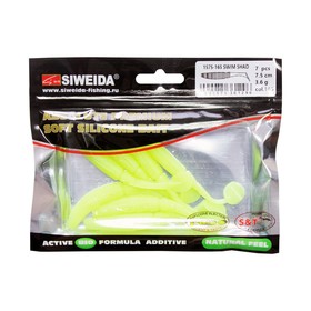 

Приманка силиконовая SIWEIDA "Swim Shad" 7,5см 3,6г (7шт.) цв. 165