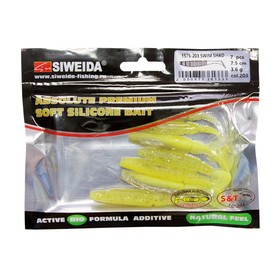 

Приманка силиконовая SIWEIDA "Swim Shad" 7,5см 3,6г (7шт.) цв. 203