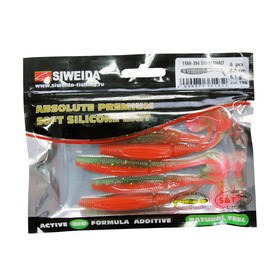 

Приманка силиконовая SIWEIDA "Swim Shad" 8,8см 6,1г (6шт.) цв. 396