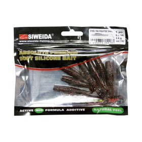 

Приманка силиконовая SIWEIDA "Fighter Shad" 6,5см 2,6г (8шт.) цв. 192