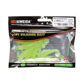 

Приманка силиконовая SIWEIDA "Fighter Shad" 6,5см 2,6г (8шт.) цв. 195