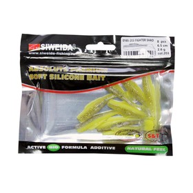 

Приманка силиконовая SIWEIDA "Fighter Shad" 6,5см 2,6г (8шт.) цв. 203