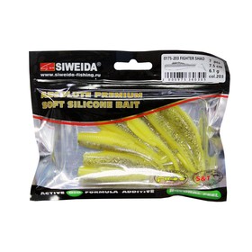 

Приманка силиконовая SIWEIDA "Fighter Shad" 7,5см 6,1г (7шт.) цв. 203