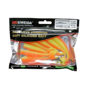 

Приманка силиконовая SIWEIDA "Fighter Shad" 7,5см 6,1г (7шт.) цв. 307