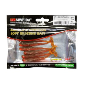 

Приманка силиконовая SIWEIDA "Spark Tail Shad" 7,5см 2,4г (7шт.) цв. 143