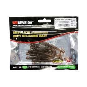 

Приманка силиконовая SIWEIDA "Spark Tail Shad" 7,5см 2,4г (7шт.) цв. 192