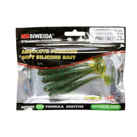 

Приманка силиконовая SIWEIDA "Spark Tail Shad" 8,8см 3,8г (6шт.) цв. 189