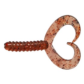 

Приманка силиконовая SIWEIDA "Double Tail Grub" 7,5см 2,7г (6шт.) цв. 192