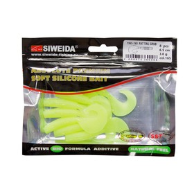 

Приманка силиконовая SIWEIDA "Fat Tail Grub" 6,5см 3,0г (8шт.) цв. 165