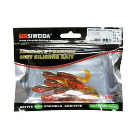 

Приманка силиконовая SIWEIDA "Assassin Tail Grub" 5,0см 1,6г (8шт.) цв. 143