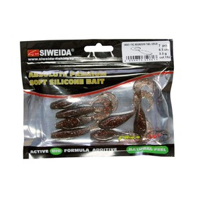 

Приманка силиконовая SIWEIDA "Assassin Tail Grub" 6,5см 3,3г (7шт.) цв. 192