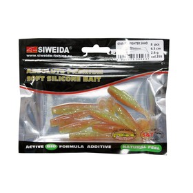 

Приманка силиконовая SIWEIDA "Fighter Shad" 6,5см 2,6г (8шт.) цв. 358