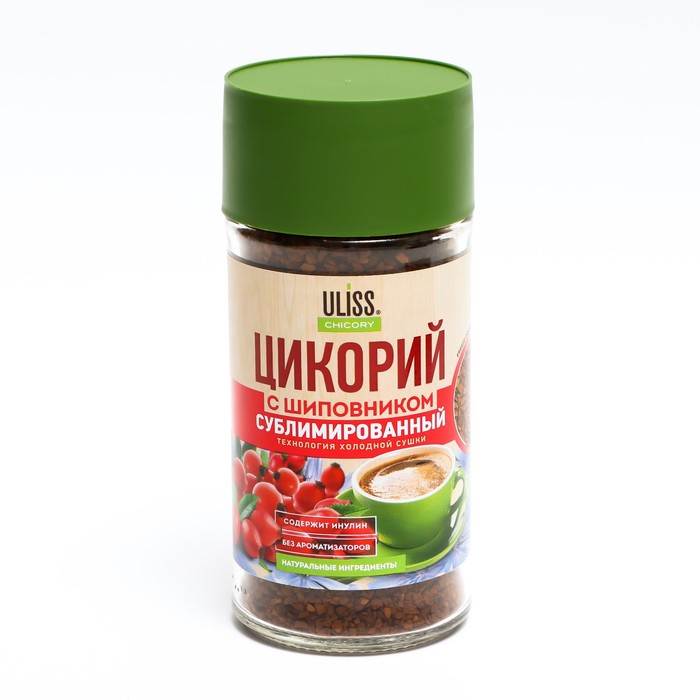 

Цикорий ULISS Chicory с экстрактом шиповника 85г