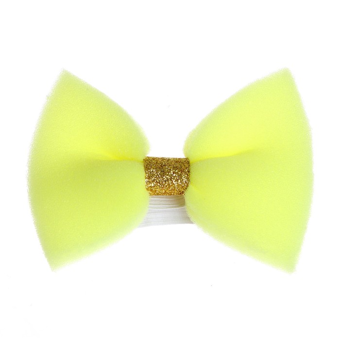 Карнавальная бабочка, цвет жёлтый