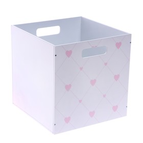 Ящик-тумба для хранения «Сердечко», 30 × 30 см Ош