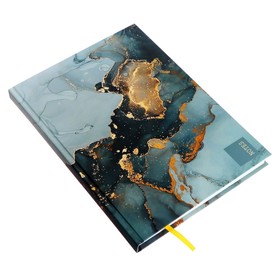 

Записная книжка А4, 200 листов, сшивная, "Переливы цвета", твёрдая обложка, тиснение фольгой, клетка, ляссе, блок 60г/м2