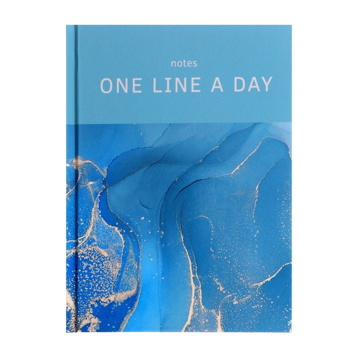 

Записная книжка А6, 64 листа, сшивная, One line, твёрдая обложка, глянцевая ламинация, блок 70г/м2