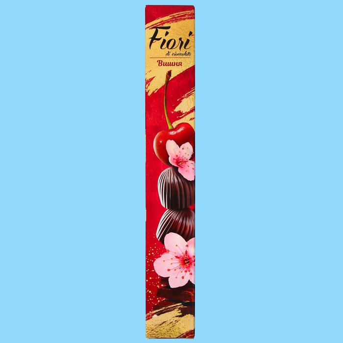 Конфеты Fiori di ciocolato, c начинкой вишня, роза, 90г конфеты shokolat e fiori вишня роза 90 г