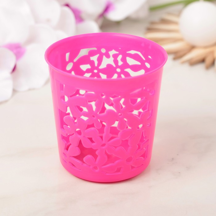 Корзина для хранения "Цветы", цвет МИКС