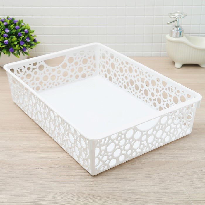 Корзина для хранения "Круги", цвет МИКС