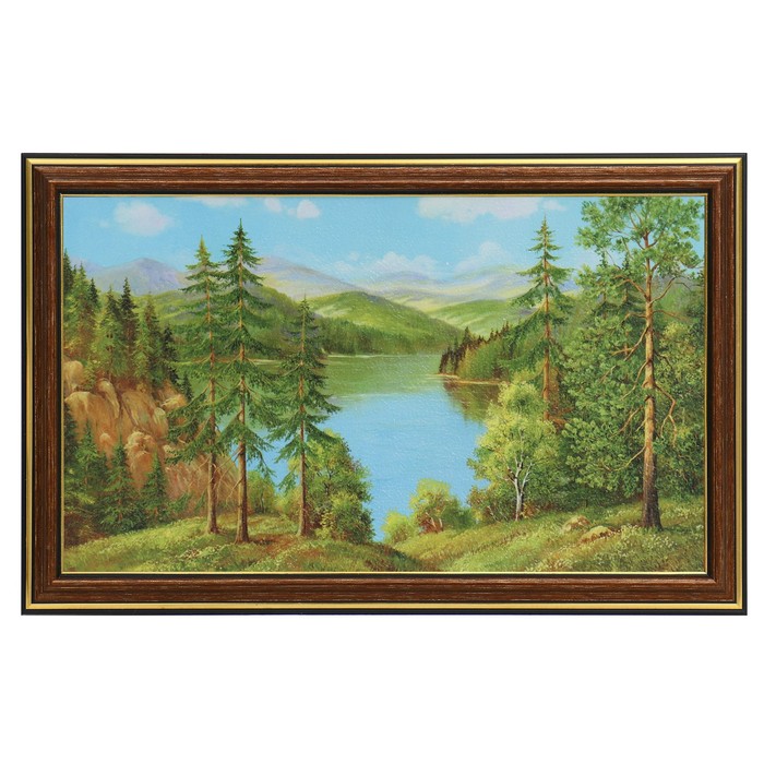 

Картина "Вид на реку" 20х30(23х33)см