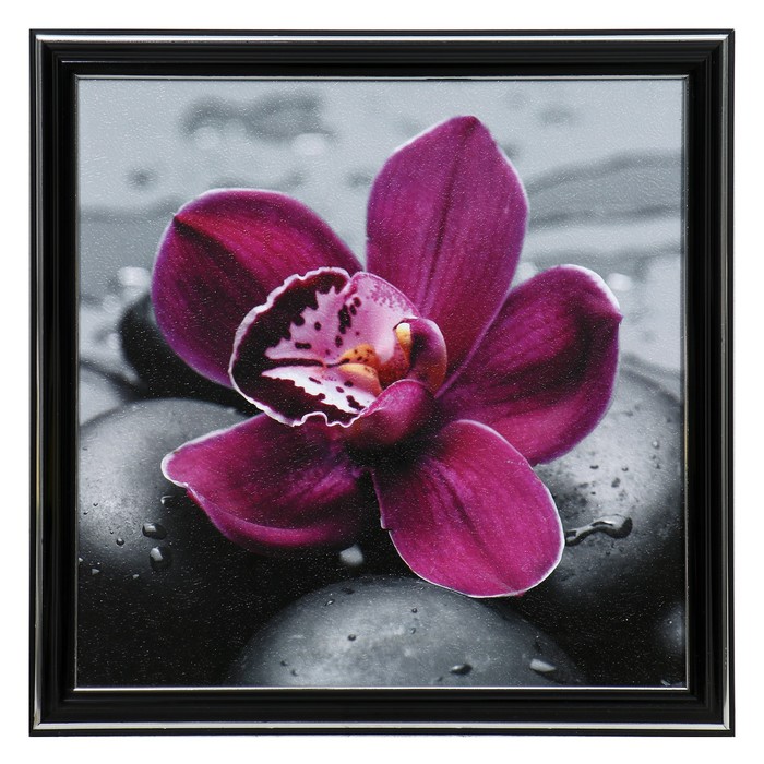 

Картина "Цветок" 25х25(28х28) см