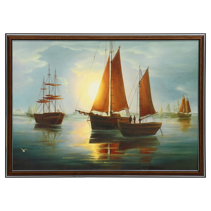 

Картина "За горизонт" 35х50(38х53) см