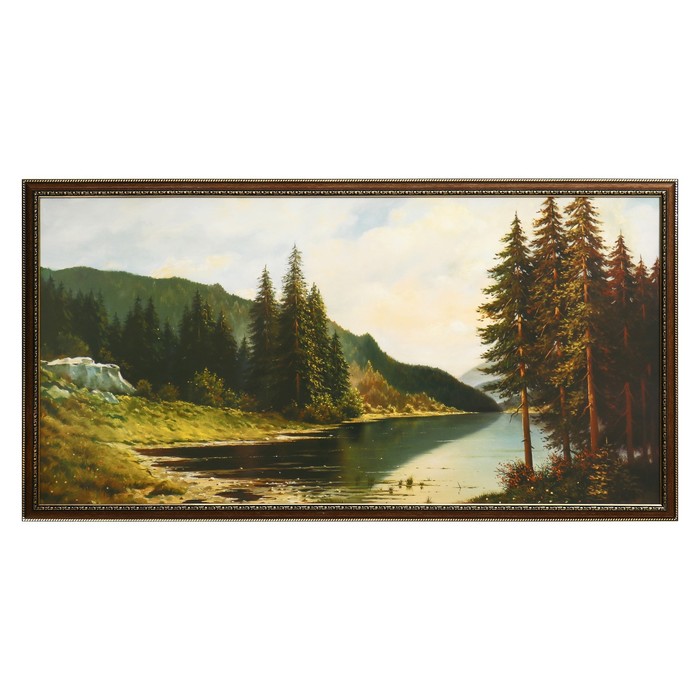 

Картина "Речка" 50х100(55х104) см