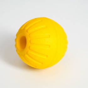 Мяч из EVA плавающий, для дрессировки, 7 см, жёлтый от Сима-ленд