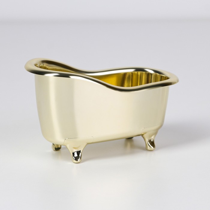 Ванночка декоративная Gold, 12 х 6 х 7 см