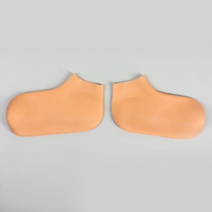 Носочки для педикюра, силиконовые, 20,7 × 10 см, размер L