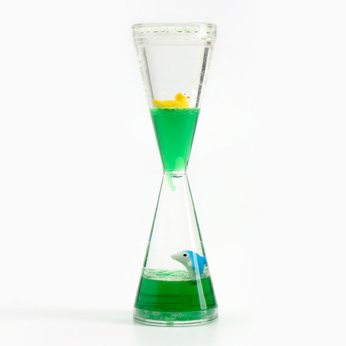 цена Гелевые часы, 17.7 х 4.5 см, антистресс, зелёные