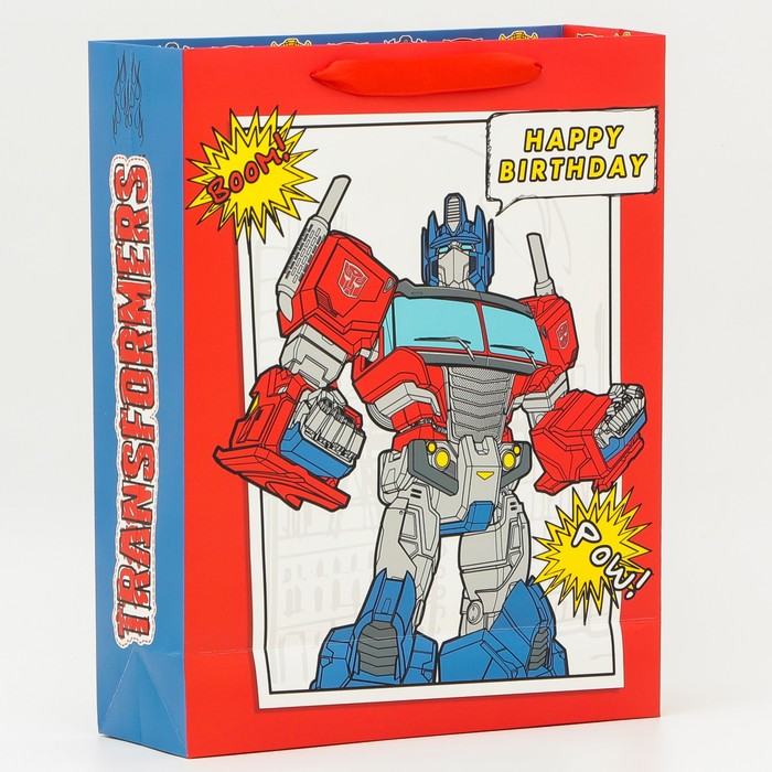

Пакет подарочный "Transformers. AUTOBOTS", Трансформеры, 31х40х11,5 см