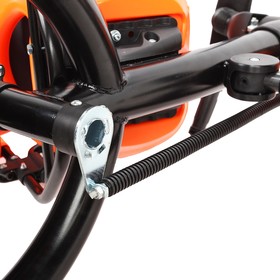 Велосипед трехколесный Лучик Vivat 1, надувные колеса 10"/8", цвет оранжевый от Сима-ленд