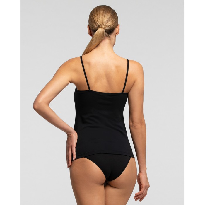 

Майка женская CANOTTA SPALLA STRETTA PLANET, размер L, цвет nero