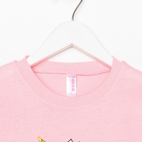 

Пижама для девочки, розовый/единорог, рост 104 см