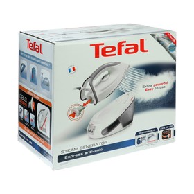 Парогенератор Tefal SV8011E0, 2800 Вт, металлокерамическая подошва, 120 г/мин, 1.8 л, белый от Сима-ленд