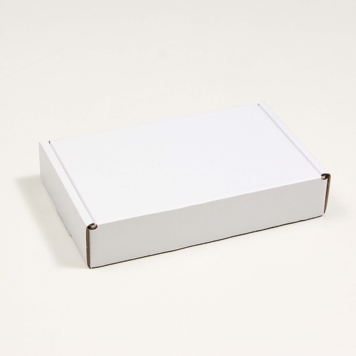 цена Коробка самосборная, белая, 26,5 x 16,5 x 5 см