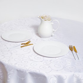 

Скатерть d 150 WTd150-Лувр*01,круг, 100% пэ