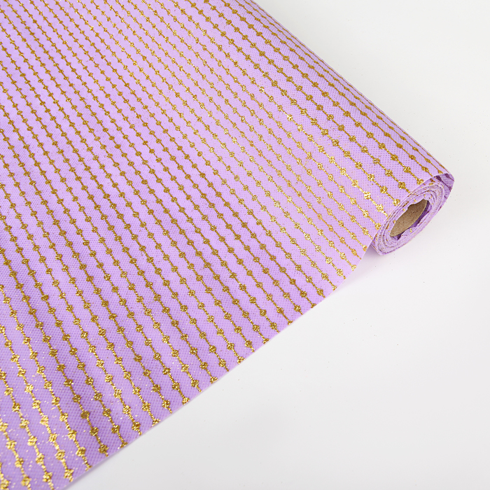 Флизелин "Нить", сиреневый, 0,48 х 4,5 м