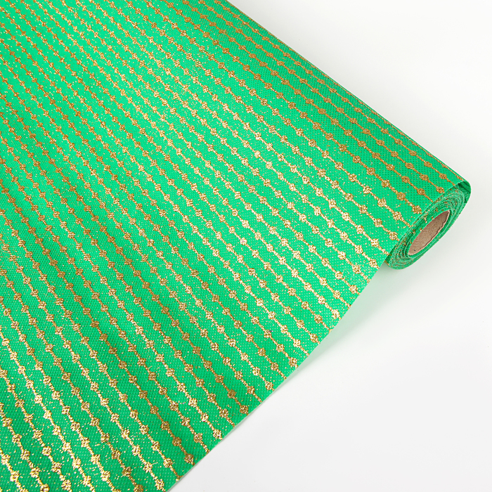 Флизелин "Нить", зеленый, 0,48 х 4,5 м