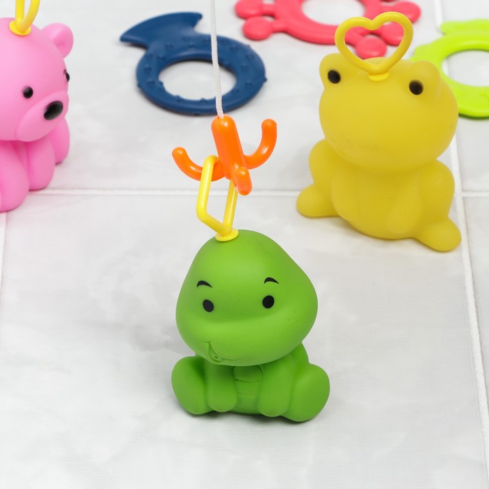 

Набор игрушек для ванны «Рыбалка», 7 шт, Крошка Я