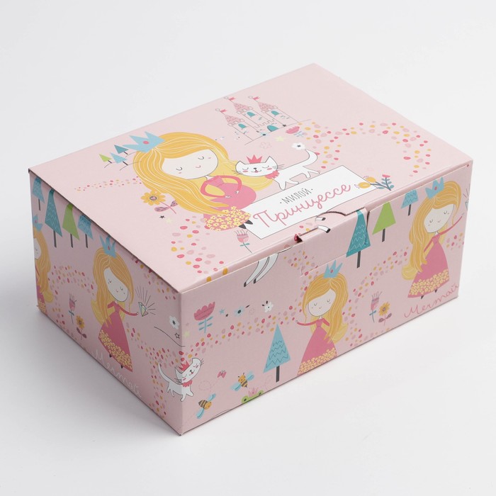 Коробка‒пенал «Принцессе», 22 × 15 × 10 см