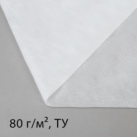Материал укрывной, 3.2 × 10 м ,плотность 80, белый, с УФ - стабилизатором, Greengo, Эконом 20%