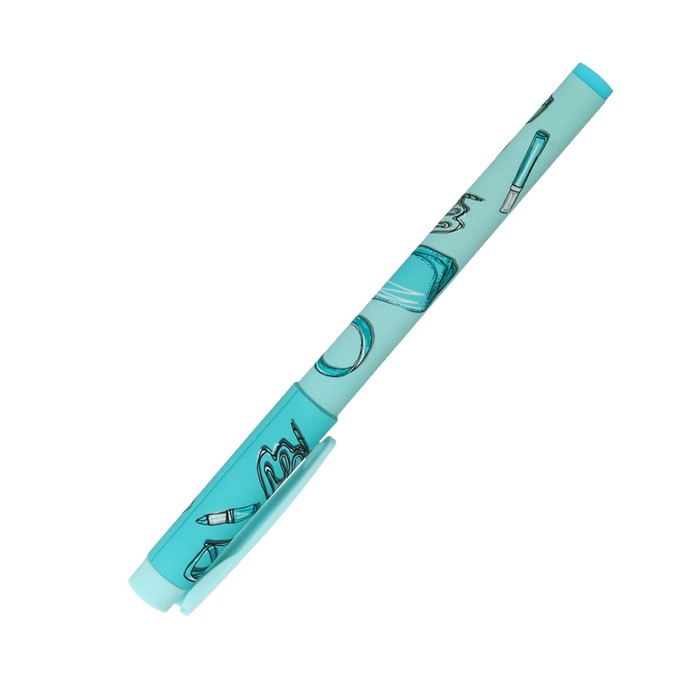 

Ручка шариковая FreshWrite Life Style.Turquoise dream, узел 0.7 мм, синие пигментные чернила, корпус Soft Touch