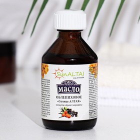 

Масло облепиховое со вкусом чёрной смородины 50 мл